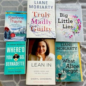 6 books Liane Moriarty +